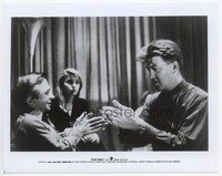 5j597 TWIN PEAKS video 8x10 still R90s director David Lynch on set giving instruction to actors!