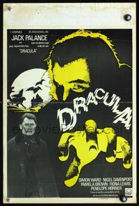 5k508 DRACULA Belgian '73 art & image of vampire Jack Palance!
