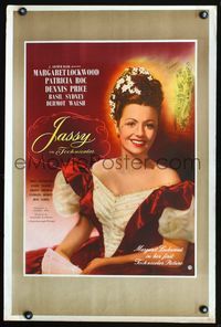 5k419 JASSY English double crown '47 great artwork of pretty Margaret Lockwood!
