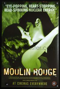 5k424 MOULIN ROUGE green English double crown '01 close-up of Nicole Kidman & Ewan McGregor!