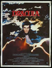 5k292 DRACULA French 15x21 '79 vampire Frank Langella, Bram Stoker!