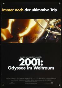 5k229 2001: A SPACE ODYSSEY German R2000 Stanley Kubrick, art of space wheel by Bob McCall!