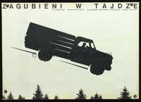 5k676 DESANT NA ORINGU Polish 26.75x38 '79 Mikhail Yershov, M. Wasilewski art of truck in the air!