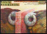 5k711 MARYMONT RHAPSODY Polish 25.75x36 '88 Jerzy Ridan's Sonata marymoncka, Miroslaw Gara artwork!
