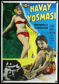 5k112 NUDE ODYSSEY Turkish '61 Franco Rossi's Odissea Nuda, sexy native girls!