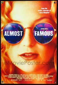 5m077 ALMOST FAMOUS DS 1sh '00 Cameron Crowe directed, pretty Kate Hudson!