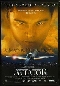 5m096 AVIATOR advance 1sh '04 Martin Scorsese directed, Leonardo DiCaprio as Howard Hughes!
