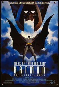 5m127 BATMAN: MASK OF THE PHANTASM DS 1sh '93 DC Comics, cool image of caped crusader!