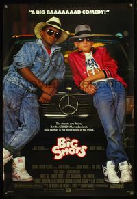 5m151 BIG SHOTS 1sh '87 Ricky Busker, Darius McCrary, If crime is a disease, meet the measles!