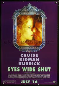 5m318 EYES WIDE SHUT DS Advance 1sh '99 Stanley Kubrick, Tom Cruise, Nicole Kidman!