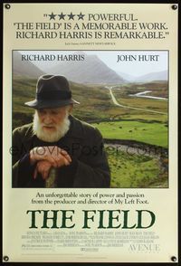 5m343 FIELD landscape style 1sh '90 Jim Sheridan directed, John Hurt & Richard Harris!