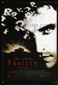5m375 FRAILTY 1sh '01 creepiest image of Matthew McConaghey, no soul is safe!