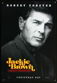 5m520 JACKIE BROWN Robert Forster teaser 1sh '98 directed by Quentin Tarantino!