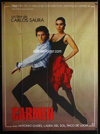 5n373 CARMEN French 1p '83 Spanish flemenco dancers Antonio Gades & Laura Del Sol!
