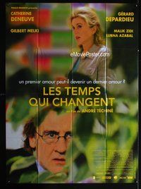 5n376 CHANGING TIMES French 1p '04 Andre Techine's Les Temps qui changent, Deneuve & Depardieu!