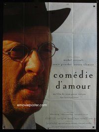 5n389 COMEDIE D'AMOUR French 1p '89 close up of Michel Serrault as French author Paul Leautaud!
