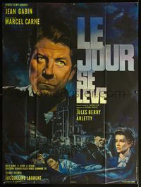 5n517 LE JOUR SE LEVE French 1p R60s Marcel Carne's Daybreak starring Jean Gabin!