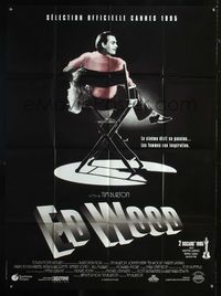 5n416 ED WOOD French 1p '94 Tim Burton, Johnny Depp as the worst director ever, mostly true!