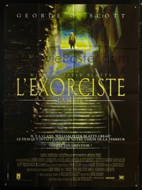 5n430 EXORCIST III French 1p '90 George C Scott starring in William Peter Blatty sequel!
