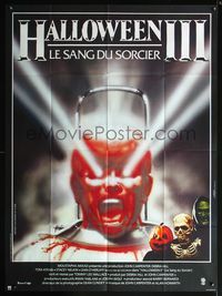 5n466 HALLOWEEN III French 1p '82 Season of the Witch, horror sequel, cool horror image by Landi!