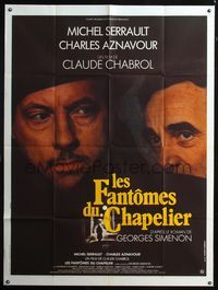 5n472 HATTER'S GHOST French 1p '82 Claude Chabrol's Les Fantomes du Chapelier, Michel Serrault