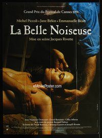 5n498 LA BELLE NOISEUSE French 1p '91 sexy naked Emmanuelle Beart helps famous French painter!