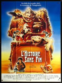 5n553 NEVERENDING STORY French 1p '84 Wolfgang Petersen, fantastic completely different art!