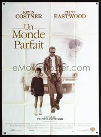 5n573 PERFECT WORLD French 1p '93 Clint Eastwood, Kevin Costner & T.J. Lowther!