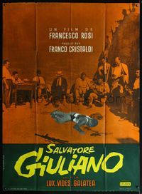 5n600 SALVATORE GIULIANO French 1p '65 the life & death of Sicily's outstanding outlaw!