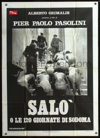 5n135 120 DAYS OF SODOM Italian 1p '76 Pier Paolo Pasolini's Salo o le 120 Giornate di Sodoma!