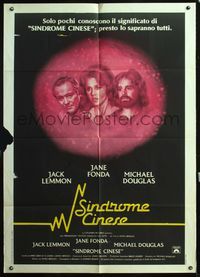 5n170 CHINA SYNDROME Italian 1p '79 Jack Lemmon, Jane Fonda, Michael Douglas, soon you will know!