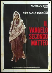5n209 GOSPEL ACCORDING TO ST. MATTHEW Italian 1p R70s Pasolini's Il Vangelo secondo Matteo