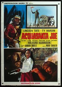 5n217 HOLY WATER JOE Italian 1p '71 Mario Gariazzo's Acquasanta Joe, spaghetti western!