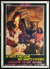 5n268 SEXY NIGHTS OF THE LIVING DEAD Italian 1p '80 Le Notti Erotiche dei Morti Viventi, wild!