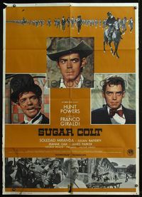 5n279 SUGAR COLT Italian 1p '66 Franco Giraldi spaghetti western!