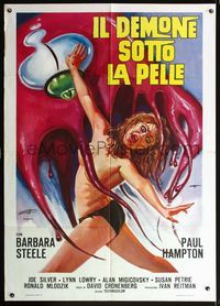 5n286 THEY CAME FROM WITHIN Italian 1p '76 David Cronenberg, best completely different art!
