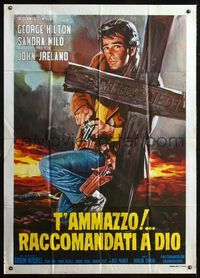 5n293 TRUSTING IS GOOD...SHOOTING IS BETTER Italian 1p '68 Civirani's T'ammazzo!-Raccomandati a Dio