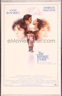 5n089 TURNING POINT WC '77 artwork of Shirley MacLaine & Anne Bancroft by John Alvin!