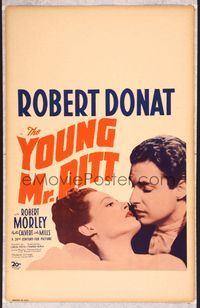 5n100 YOUNG MR. PITT WC '42 Robert Donat & Phyllis Calvert, directed by Carol Reed!