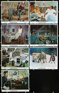 5o454 THOSE DARING YOUNG MEN IN THEIR JAUNTY JALOPIES 7 color 8x10s '69 Tony Curtis, car racing!