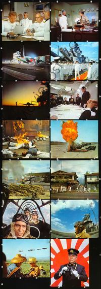 5o359 TORA TORA TORA 14 color 8x10s '70 the re-creation of the incredible attack on Pearl Harbor!