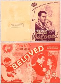 5o041 BELOVED herald '34 John Boles & Gloria Stuart romance & sing in the musical of a century!