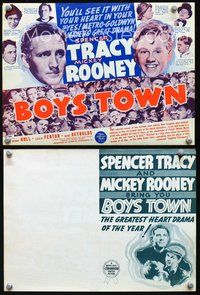 5o051 BOYS TOWN herald '38 Spencer Tracy as Father Flannagan with Mickey Rooney!
