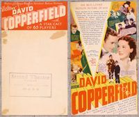 5o074 DAVID COPPERFIELD herald '35 W.C. Fields stars as Micawber in Charles Dickens' classic story!
