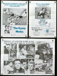 5o109 GYPSY MOTHS herald '69 Burt Lancaster, John Frankenheimer, cool sky diving image!