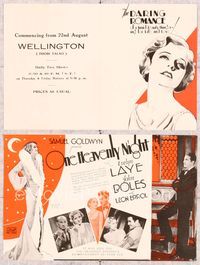 5o160 ONE HEAVENLY NIGHT herald '31 Evelyn Laye is the toast of two continents, John Boles