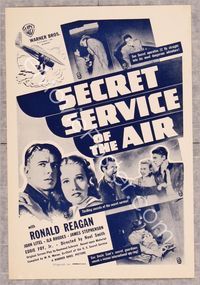 5o195 SECRET SERVICE OF THE AIR herald '39 Ronald Reagan, based on the memoirs of the ex-chief!