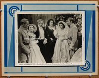 5o002 GONE WITH THE WIND 8x10 still w/background '39 de Havilland watches Howard watching Leigh!