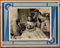 5o005 GONE WITH THE WIND 8x10 still w/background '39 Vivien Leigh w/George Reeves & other Tarleton!