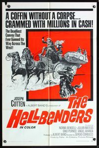 5p440 HELLBENDERS 1sh '67 I Crudeli, Sergio Corbucci, Joseph Cotten spaghetti western!